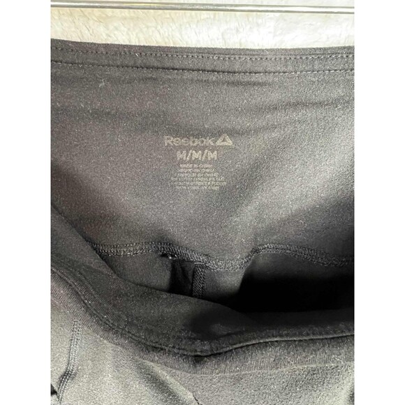 Women's Reebok Leggings Black Lux 3/4 High-Rise Sz Small S143 - Picture 4 of 7